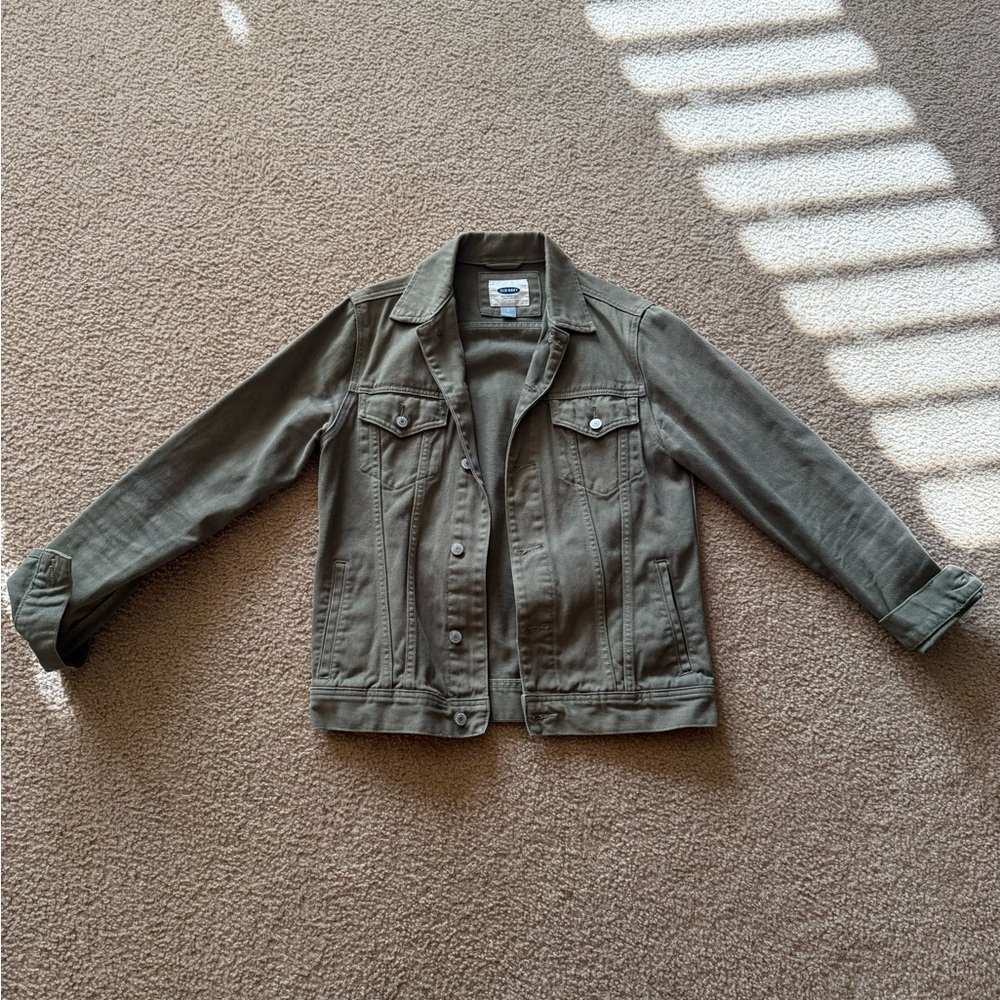 Old Navy Khaki Green Jacket